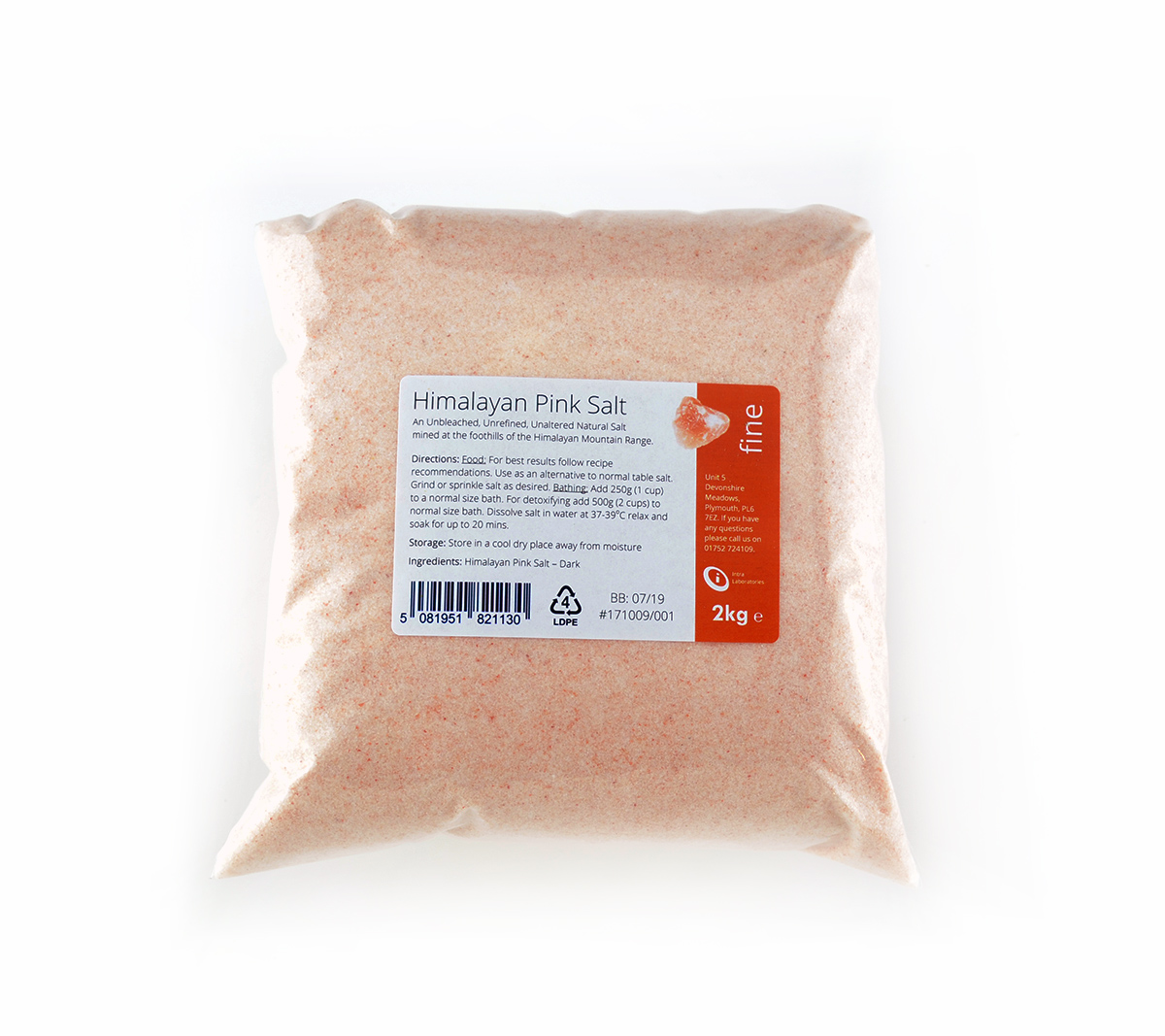 2kg Himalayan Pink Salt